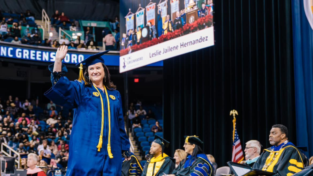 ceremony name display personally recognizes graduates